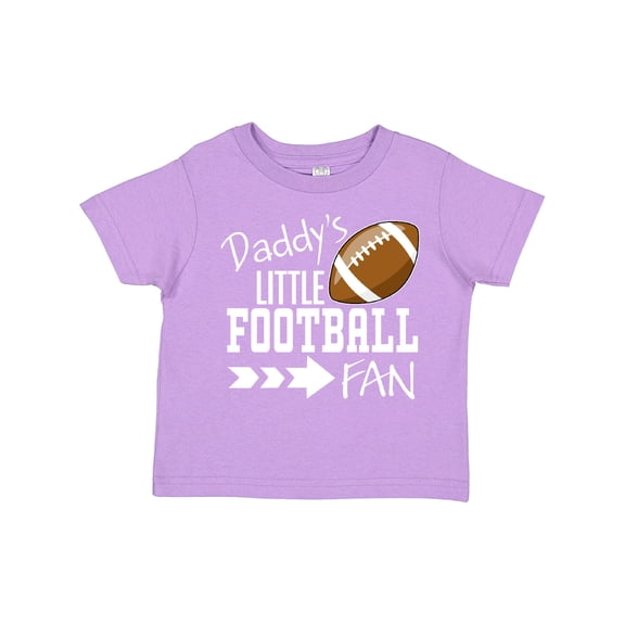 Inktastic Daddy's Little Football Fan Boys or Girls Toddler T-Shirt
