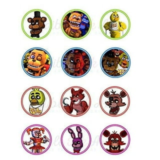 FIVE NIGHTS AT FREDDY'S Characters Edible Cake Topper Image Frosting Sheet  FREDDY HAND
