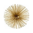 thumbnail image 1 of 6" X 6" X 6" Gold Iron Urchin Small Sphere, 1 of 1