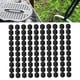 thumbnail image 2 of Junta de estacas de jardín, junta de plástico para paisaje, almohadilla de estacas de jardín para barrera contra malas hierbas, crea una sujeción más resistente, 100 Uds., 2 of 10