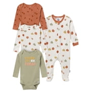 Gerber Gender Neutral 4-Piece Gift Set, Sizes Newborn - 6/9 Months