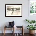thumbnail image 3 of Art.com Herringbone Ski Track, Telluride, Colorado Art Print, Brown Frame Wall Art, 44" x 32", 3 of 5
