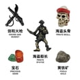 thumbnail image 4 of Juego de juguetes pirata excavación arqueológica juguetes educativos para niños, 4 of 5