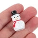 thumbnail image 4 of 20 figuras de muñecos de nieve navideños en miniatura de resina para manualidades., 4 of 7
