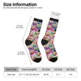 thumbnail image 3 of Funny Kawaii Owls Crew Socks, Colorful Novelty Tube Socks For Men & Women, Stretchy Casual & Athletic Socks, Unisex Gift Idea, 3 of 6