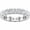 Platinum, variant on 5 Carat (ctw) Round Diamond Ladies Eternity Wedding Anniversary Stackable Ring Band Luxury Collection (H-I Color VS1-VS2 Clarity) Platinum Size: 6