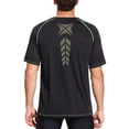 thumbnail image 3 of Power Rich Mens Workout Shirts Dri-FIT Short Sleeve Athletic T-Shirt, S, 3 of 7