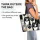 thumbnail image 2 of Balery Colors Cats Bolsa Tote Estilo Estético con Cremalleras, Bolsa de Hombro, Bolsa de Compras Grande y Plegable, 2 of 8