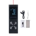 thumbnail image 1 of Measures  Measure High-precision Portable  Distance Meter Pythagorean, Distance, Area, Volume, Max/Min Measure IP54 Waterproof Large LCD Backlit, 1 of 7