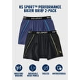 thumbnail image 2 of KingSize Men's Big & Tall Performance Boxer Brief 2-Pack, 2 of 3