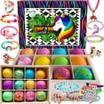 thumbnail image 1 of Bombas de baño Mineral Me California Unicorn, paquete de 12 con joyas, 1 of 8