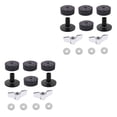 thumbnail image 3 of Ruiboury 12 Pieces/Set Drum Kit Cymbal Detachable Nonslip Percussion Instrument Pad Shown as Picture 2Set, 3 of 6