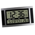 thumbnail image 1 of Wall Clocks Anniversary Reminder Battery Operated Timing Digital Clock Black, 1 of 8