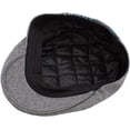 thumbnail image 6 of Men's Cabbie Newsboy and Ascot Plaid Patch Wool Blend Button Ivy Hat, 6 of 7