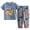 Z03-Navy, variant on felwors Toddler Boys Pajamas Cotton Summer Pjs for Boy Jammies Dinosaur Train Sleepwear Short Sets (2-3 Years, Blue)