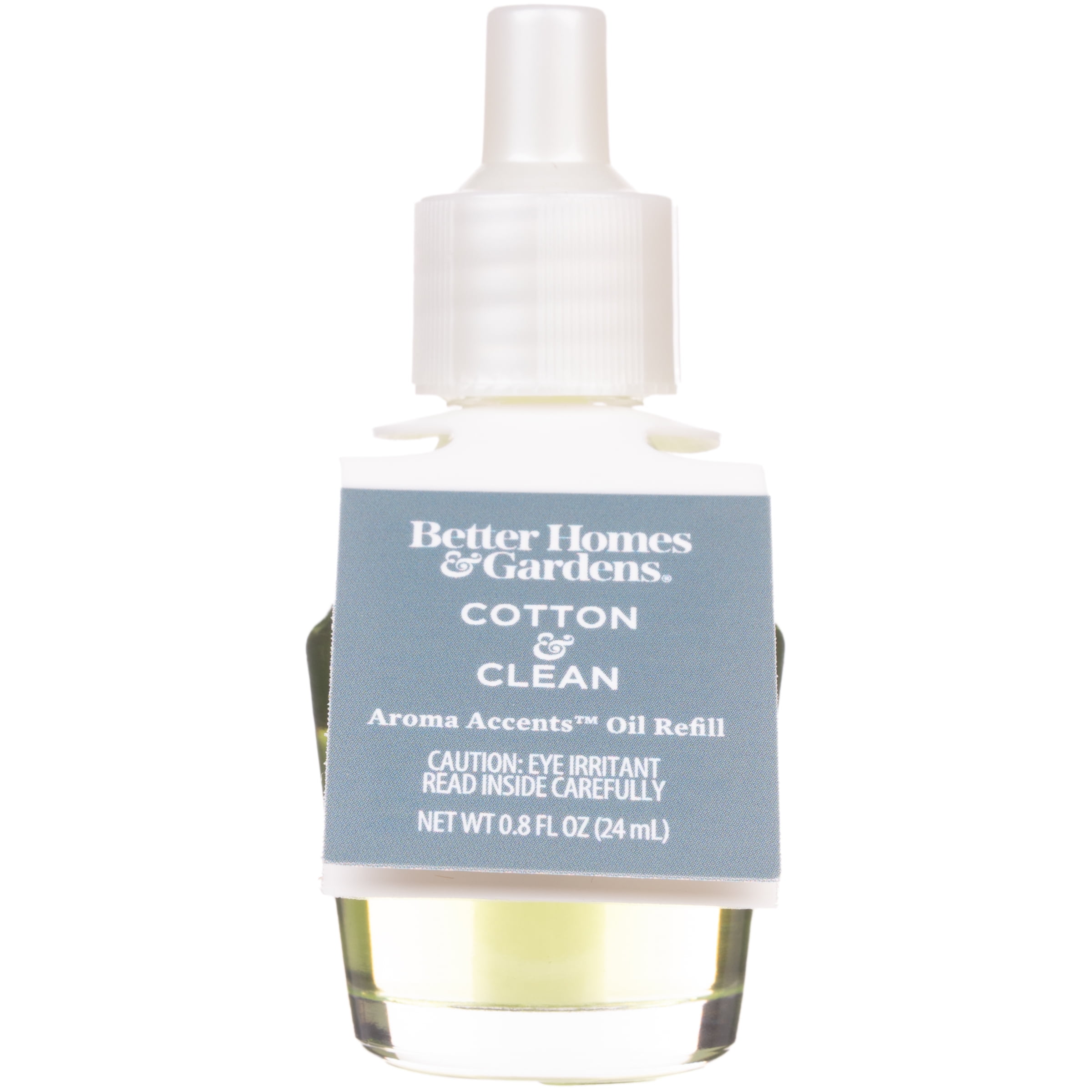 (2 pack) Better Homes & Gardens Aroma Accents Oil Refill, Cotton & Clean