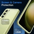 thumbnail image 6 of JETech Matte Case for Samsung Galaxy S23+ / S23 Plus 5G 6.6-Inch, Frosted Translucent Back Protective Slim Phone Cover, Anti-Fingerprints (Lime), 6 of 7