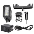 thumbnail image 1 of Luz LED de relleno para vídeo de buceo, impermeable, 45 m, para cámara GoPro HERO 4 Motion, 1 of 14