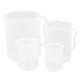 thumbnail image 4 of 4 tazas medidoras de líquidos de plástico grueso, herramienta para medir vasos volumétricos., 4 of 5