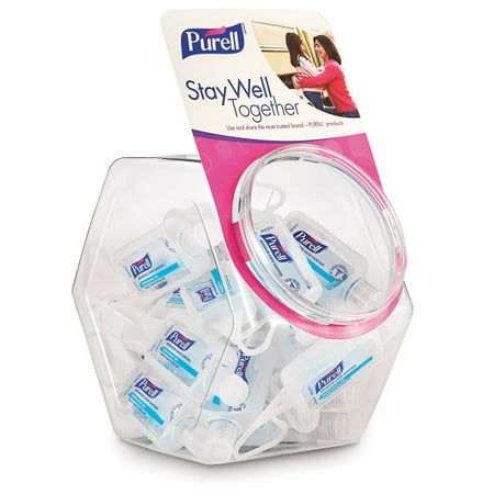 PURELL® JELLY WRAP™ Carrier Display Bowl with 1 fl oz Flip Cap Bottle, 25 count