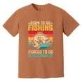 thumbnail image 4 of Shirt "Born To Go Fishing, Forced To Go To School" - A symbol for free-spirited souls who are passionate about the joy of fishing., 4 of 7