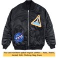 thumbnail image 4 of LAICAIW 8PCS NASA Embroidered Patches Iron on Logo Clothes Jacket Cap DIY NASA Patches NASA Space Fans, 4 of 6