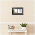 thumbnail image 2 of ArtToFrames Collage Photo Picture Frame with 2 - 6x6 Openings, Framed in Black with Charcoal and Black Mats (CDM-3926-40), 2 of 8