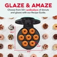 thumbnail image 5 of DASH Mini máquina para hacer donas para desayunos, aperitivos, postres y más aptos para niños, con superficie antiadherente, hace 7 donuts - Aqua, 5 of 5