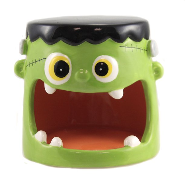 Tabletop Halloween Candy Bowls Ceramic Witch Pumpkin Monster - Walmart ...