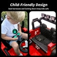thumbnail image 4 of Hikiddo Kids Ride on Truck Car, 12V Ride on Toy Electric Cars for Kids w/ Remote, Bluetooth - Red, 4 of 9