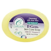Carlson Labs - E Gem Soap with Aloe Vera & Vitamin A & E 1000 IU - 4 oz.