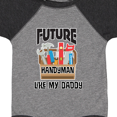 thumbnail image 4 of Inktastic Future Handyman Like Daddy Boys Baby Bodysuit, 4 of 5