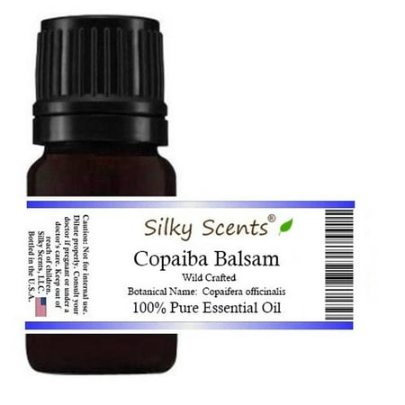 Copaiba Balsam Wild Crafted Essential Oil (Copaifera Officinalis) 100% Pure Therapeutic Grade - 5 ML