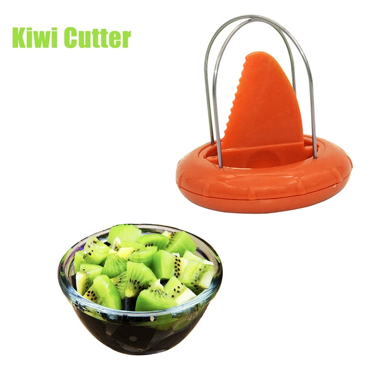 Freestyle NOK Stainless Steel Wire Kiwi Peeler Dust-proof Fruit Slicer Handheld Kiwi Peeling Tool, Size: Show As Pictures, Other