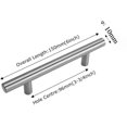 thumbnail image 2 of Juego de 3 manijas para puertas de cocina, manijas para muebles de cocina, manijas para gabinetes de cocina de acero inoxidable para cocina, baño, dormitorio, oficina, distancia central 96 mm, 2 of 5