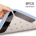 thumbnail image 1 of Labymos 8Pcs Rug Gripper Rug-Grip Carpet Fixed Stickers Non-slip Washable Waterproof Strip-Mat for Home Floor, 1 of 8