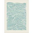 thumbnail image 2 of Art.com Sea Waves Pattern. EPS Vector File. Stretched Canvas Print Wall Art by CPD-Lab, 24" x 32", 2 of 4