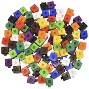 Childcraft Linking Cubes, 0.75, Assorted Colors, Set of 100