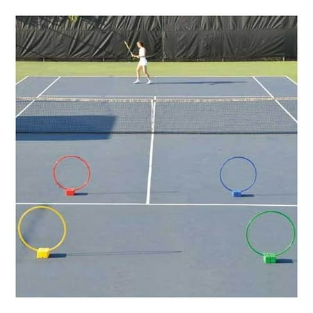 Tennis Target Trainer - Hoop Target Set for Tennis