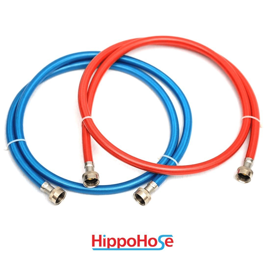 Washing Machine Hose Stainless Steel Braided Water Supply Line 6 ft