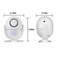 thumbnail image 4 of 120dB Motion Sensor Alarm - Remote Control Wireless Alarm System Ideal for Shop, Office, Home Security, White, 4 of 4