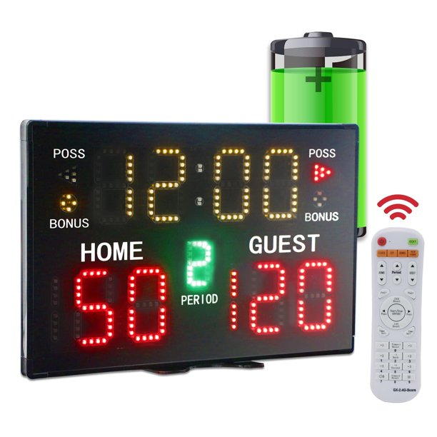 Cronómetro digital Scoreboard YZ con pilas, 37 x 25 cm