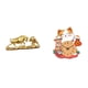 thumbnail image 1 of Reloj de pared silencioso con escultura moderna de animales Feng Shui (gato, y ganado). Ideal para decorar el hogar, la oficina, el dormitorio o, 1 of 8