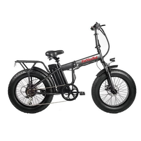 Foldable Electric Bike, Electric Bike for Adults 350W Ebike Electric Bicycles Electric,36V 10Ah Removable Lithium Battery (Black)