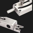 thumbnail image 2 of HONMEET Chain Lock for Front Door Silver Security Ventilation Viewing Gap 1Pcs, 2 of 3