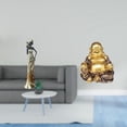 thumbnail image 2 of Figura de mujer africana, estatua tribal, adorno de resina, escultura de Buda, figura de Bodhisattva para meditación, tallada y pintada a mano, ideal, 2 of 8