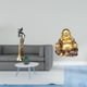 thumbnail image 2 of Figura de mujer africana, estatua tribal, adorno de resina, escultura de Buda, figura de Bodhisattva para meditación, tallada y pintada a mano, ideal, 2 of 8