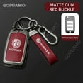 thumbnail image 2 of For MG C 3-buttons key case MG3 MG5 MG6 MG7 MG ZS GT GS Accessories Key Shell Fob Keychain Zinc alloy Car Key Case Cover, 2 of 28