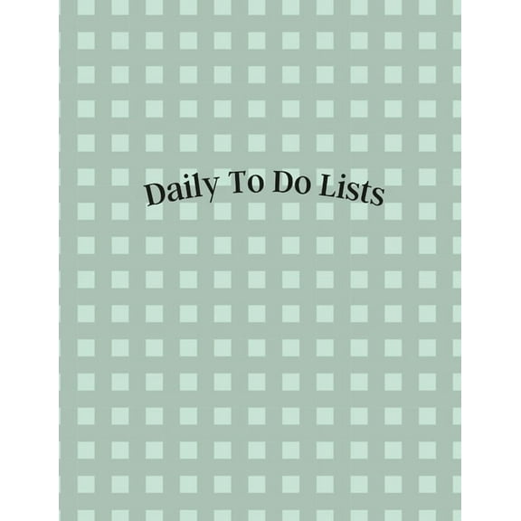Daily To Do Lists: Starter Book Black, (Paperback)