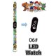 thumbnail image 1 of Reloj Digital de la patrulla canina para niños y niñas, juguete de Anime Kawaii Pika Chuka Ibrabra Jingle Cat Pass, impermeable, LED, regalo de cumpleaños, 1 of 4